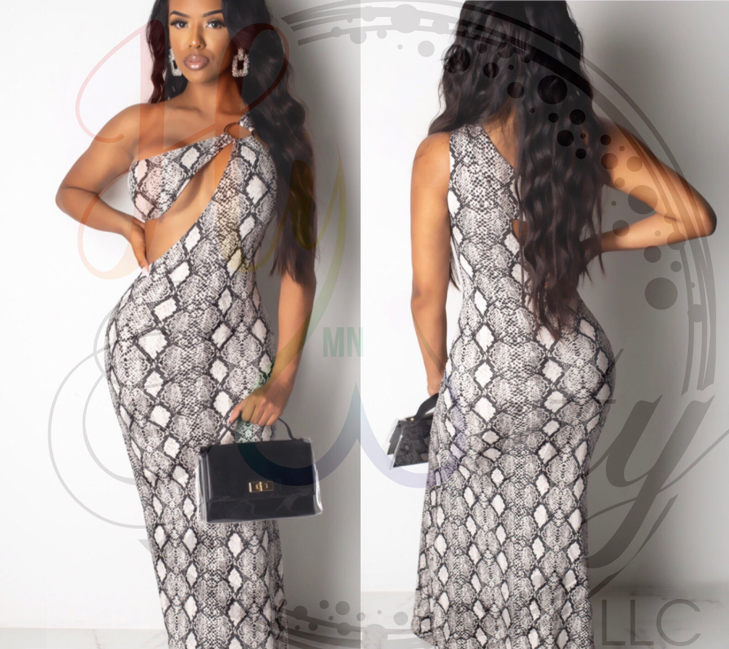 SNAKE SKIN DRESS